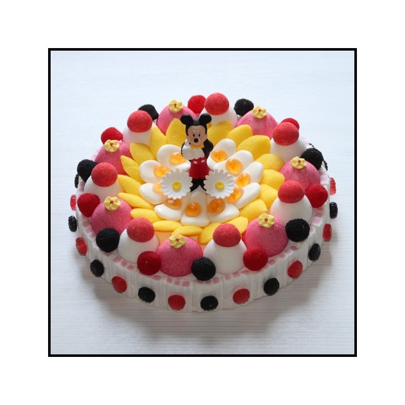 Adorable gâteau d'anniversaire personnalisé Minnie livré chez vous