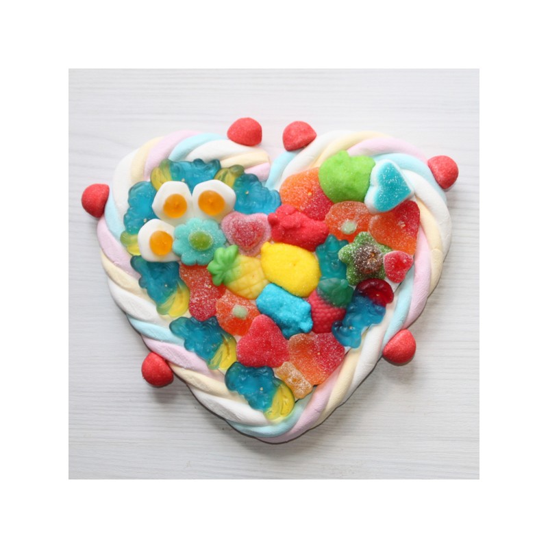 coeur en bonbons - Caramelys Lyon